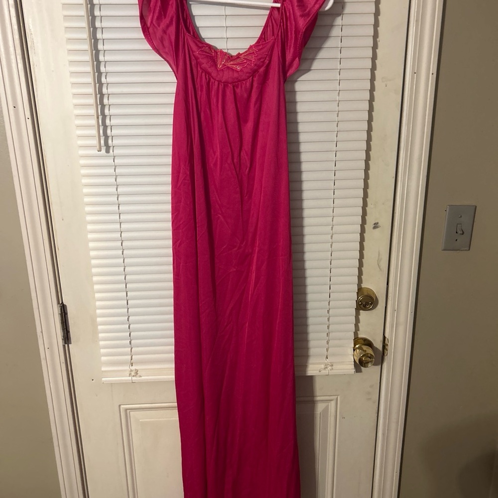 Vintage pink night gown